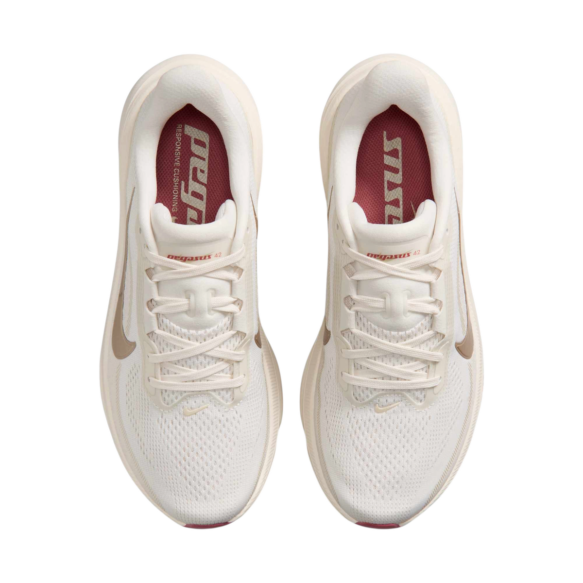Nike Pegasus 42 Hardloopschoenen Dames Beige