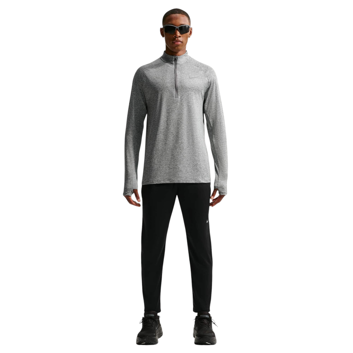 Nike Stride Dri-FIT Knit Hardloopbroek Heren Zwart