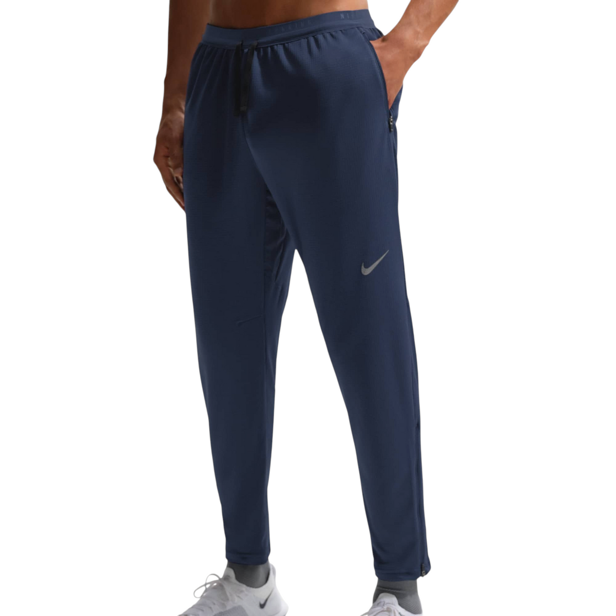 Nike Stride Dri-FIT Knit Hardloopbroek Heren Donkerblauw