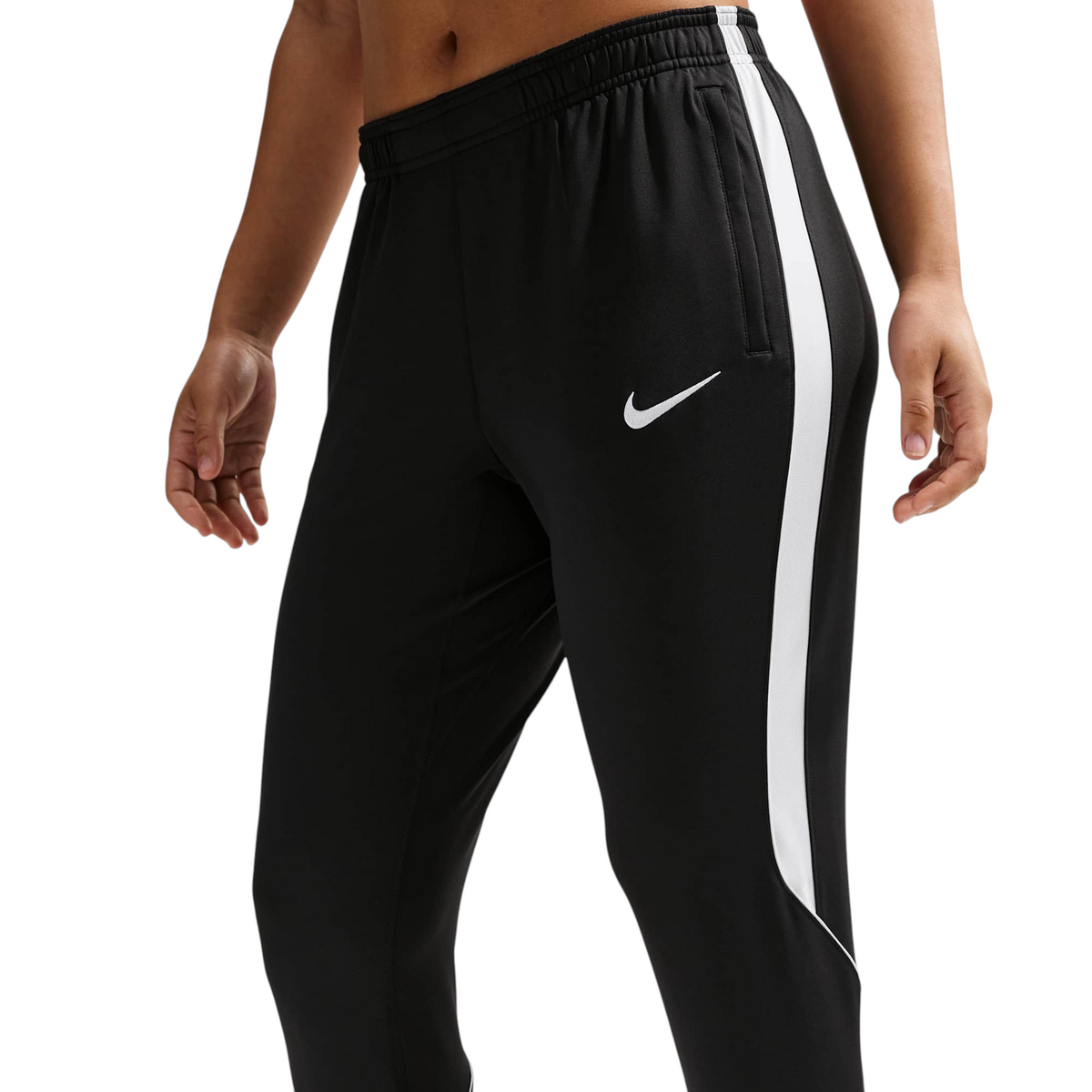 Nike Strike Dri-FIT Knit Voetbalbroek Dames Zwart/Wit