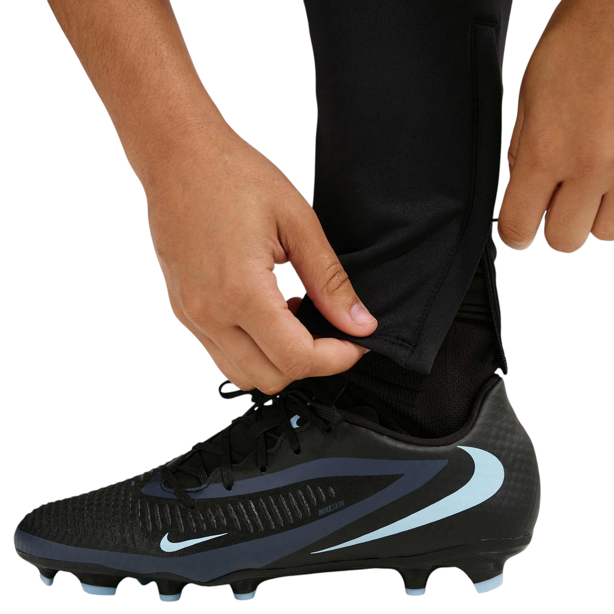 Nike Strike Dri-FIT Knit Voetbalbroek Dames Zwart/Wit