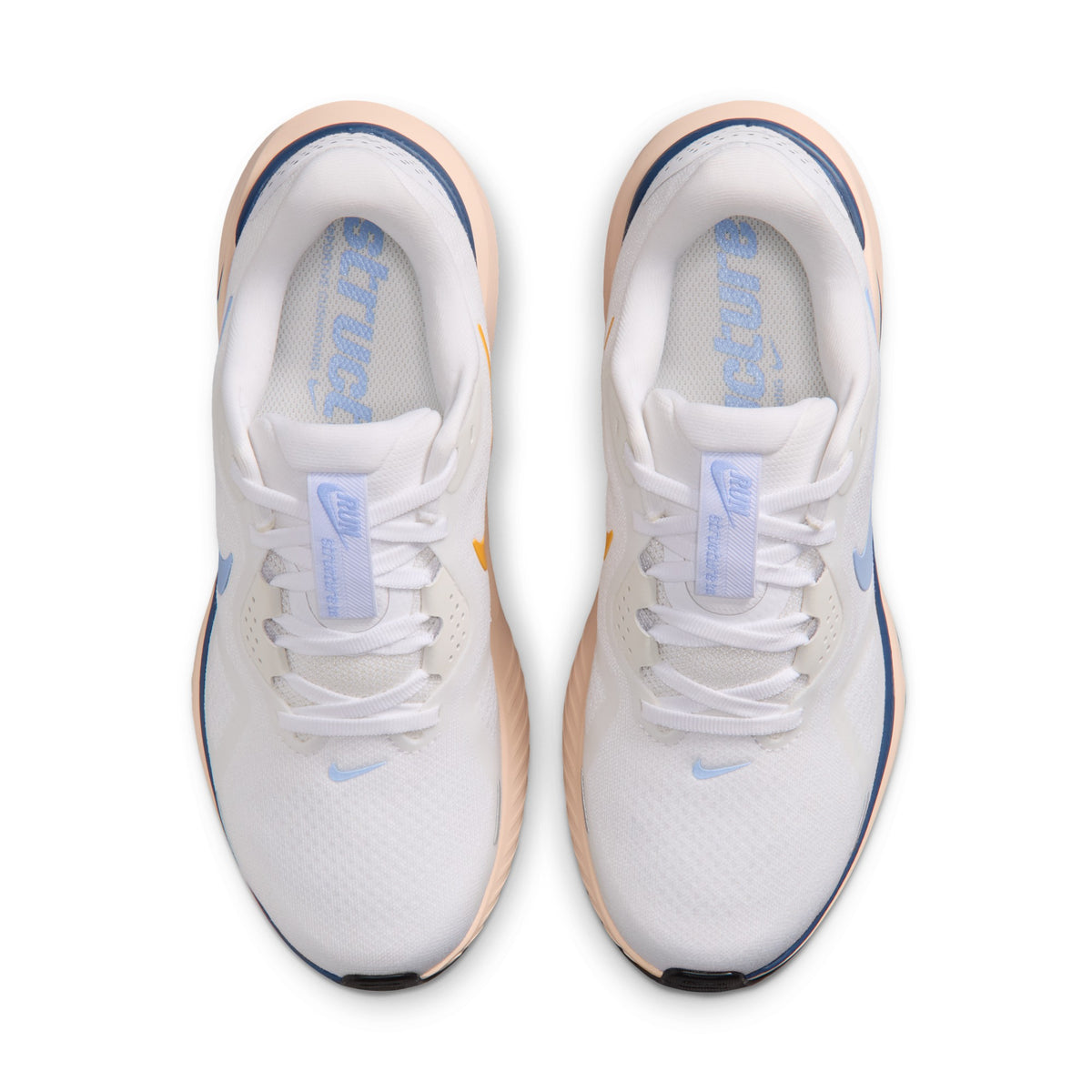 Nike Structure 26 Hardloopschoenen Dames Wit/Blauw - foto 3