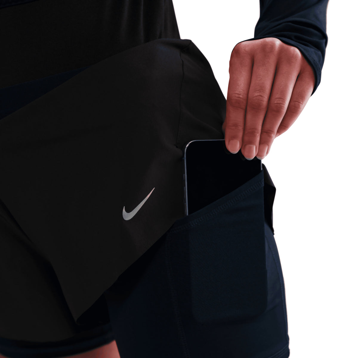 Nike Swift 2in1 Runningshorts Dames