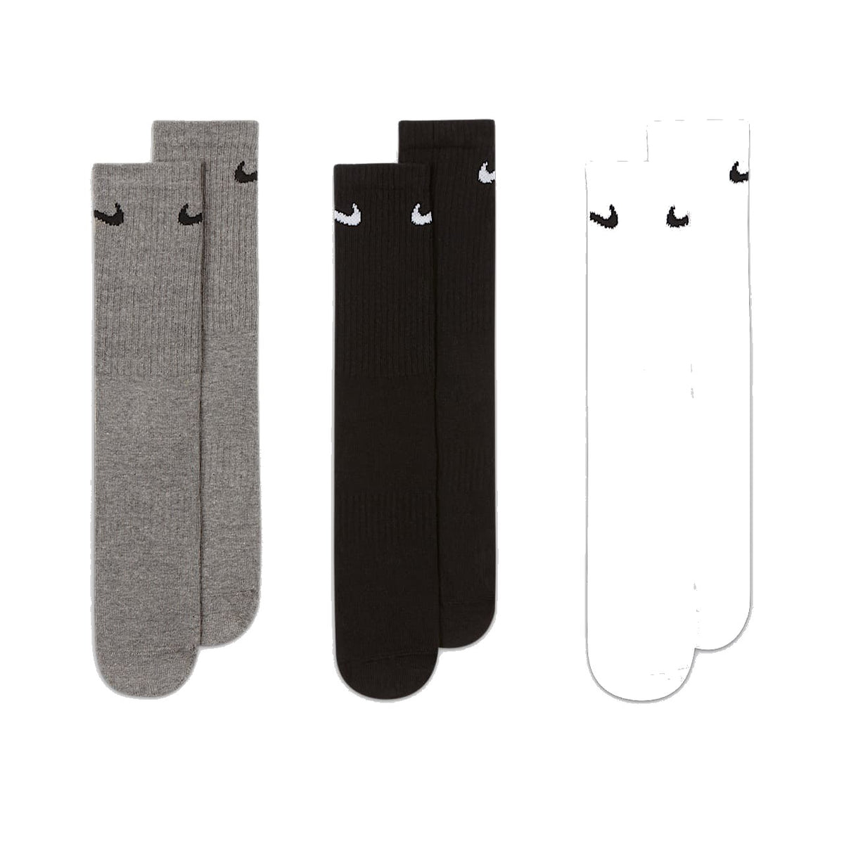 Nike Everyday Lightweight Crew Sokken 3-pack Multicolor