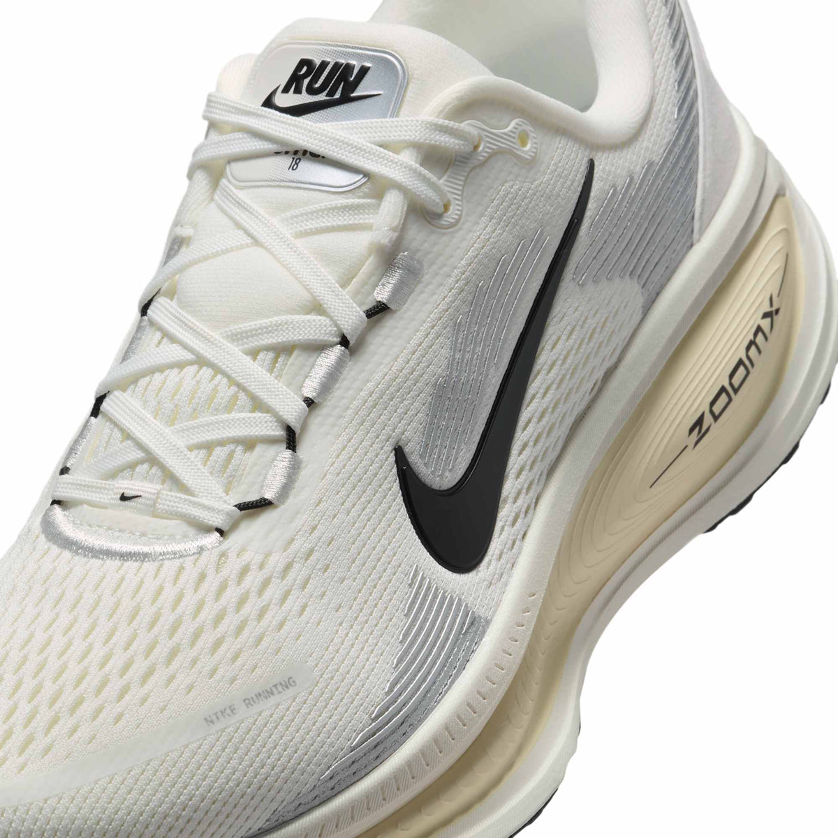 Nike Vomero 18 Hardloopschoenen Dames Wit/Zwart