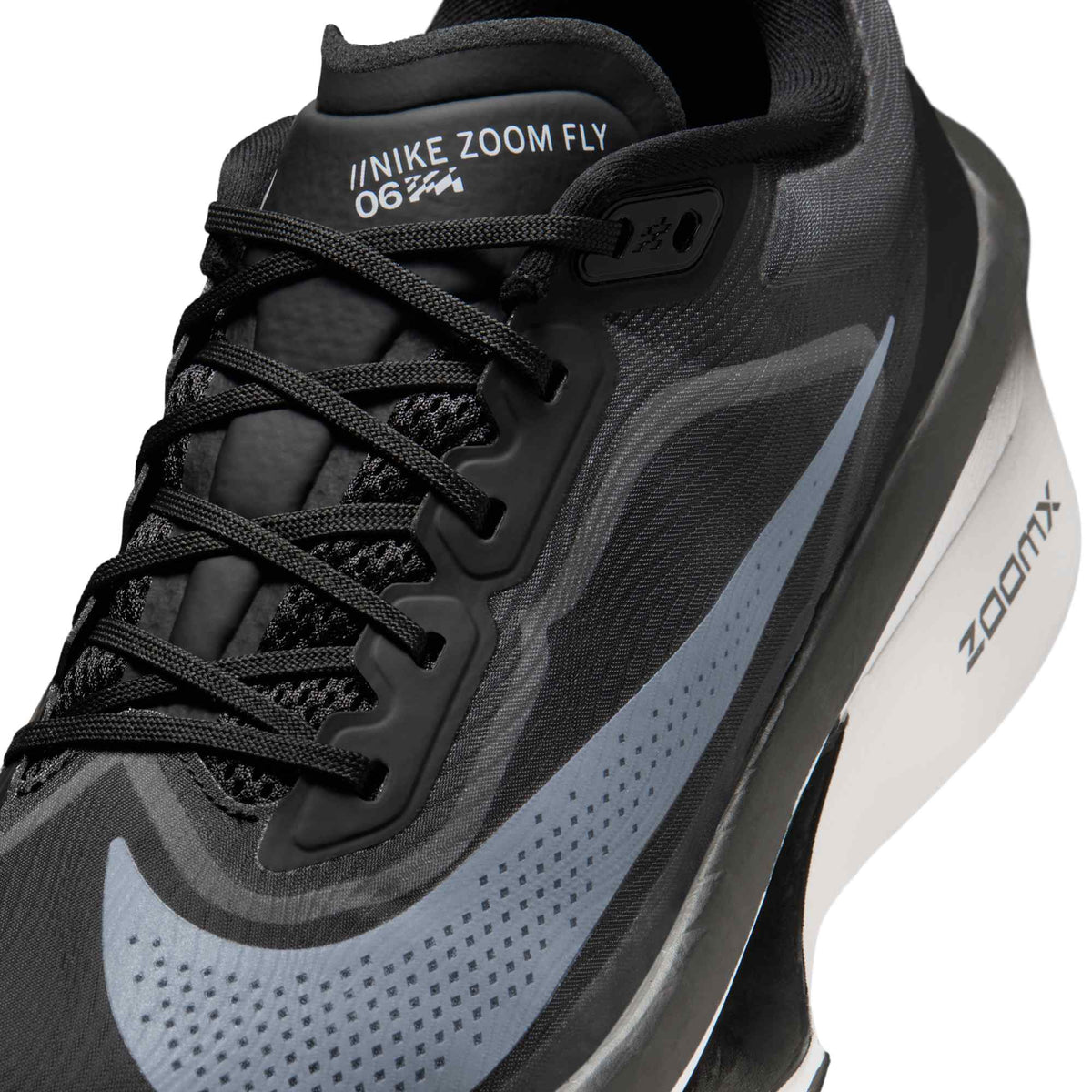 Nike Zoom Fly 6 Hardloopschoenen Heren Zwart/Wit