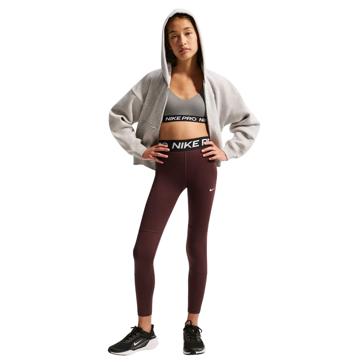 Nike Pro Dri-FIT Legging Kids Roze