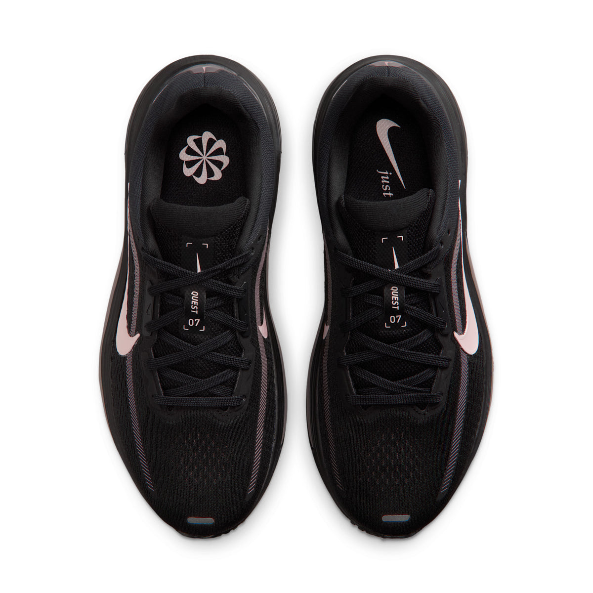 Nike Quest 7 Hardloopschoenen Dames Zwart - foto 3