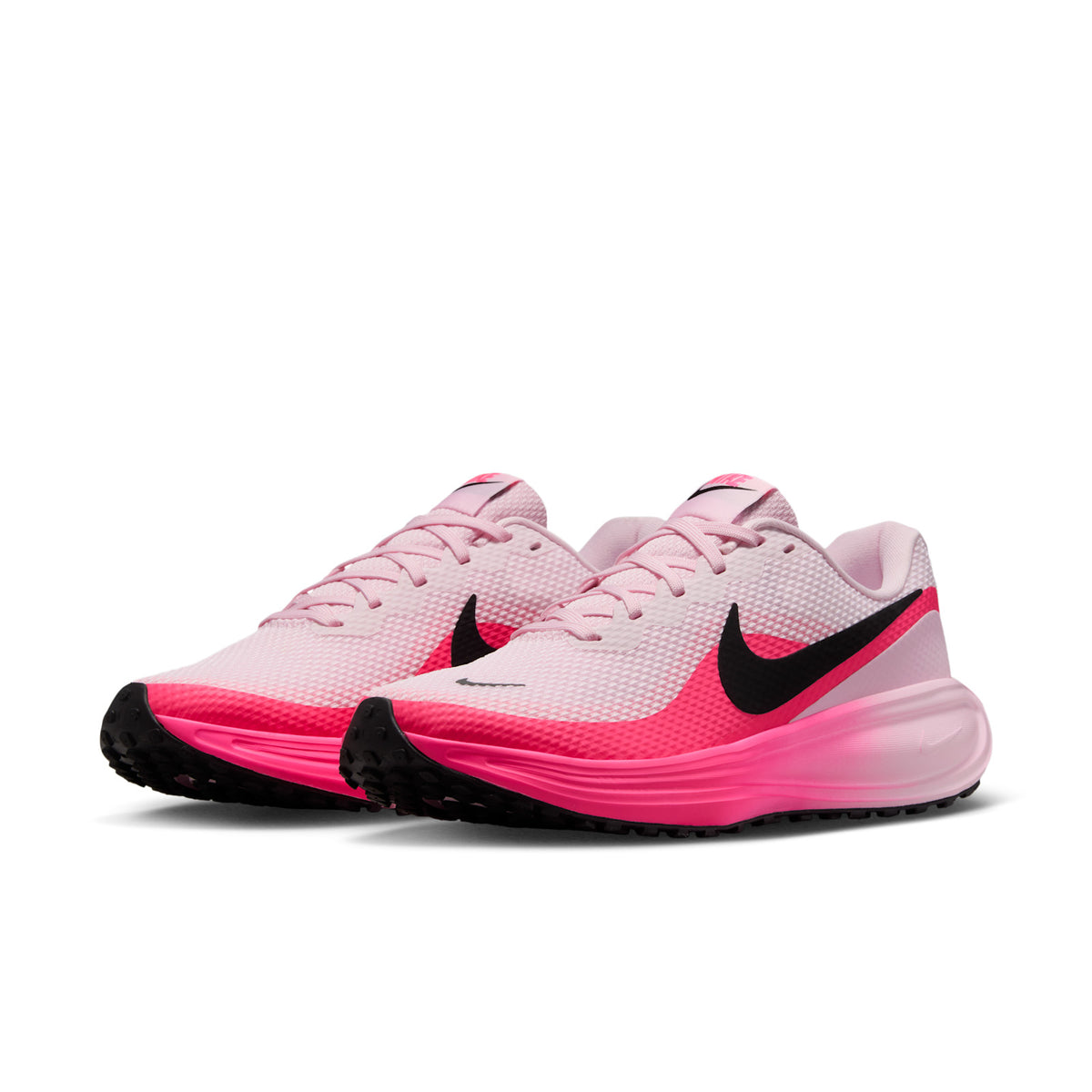 Nike Revolution 8 Hardloopschoenen Dames Roze/Zwart - foto 4