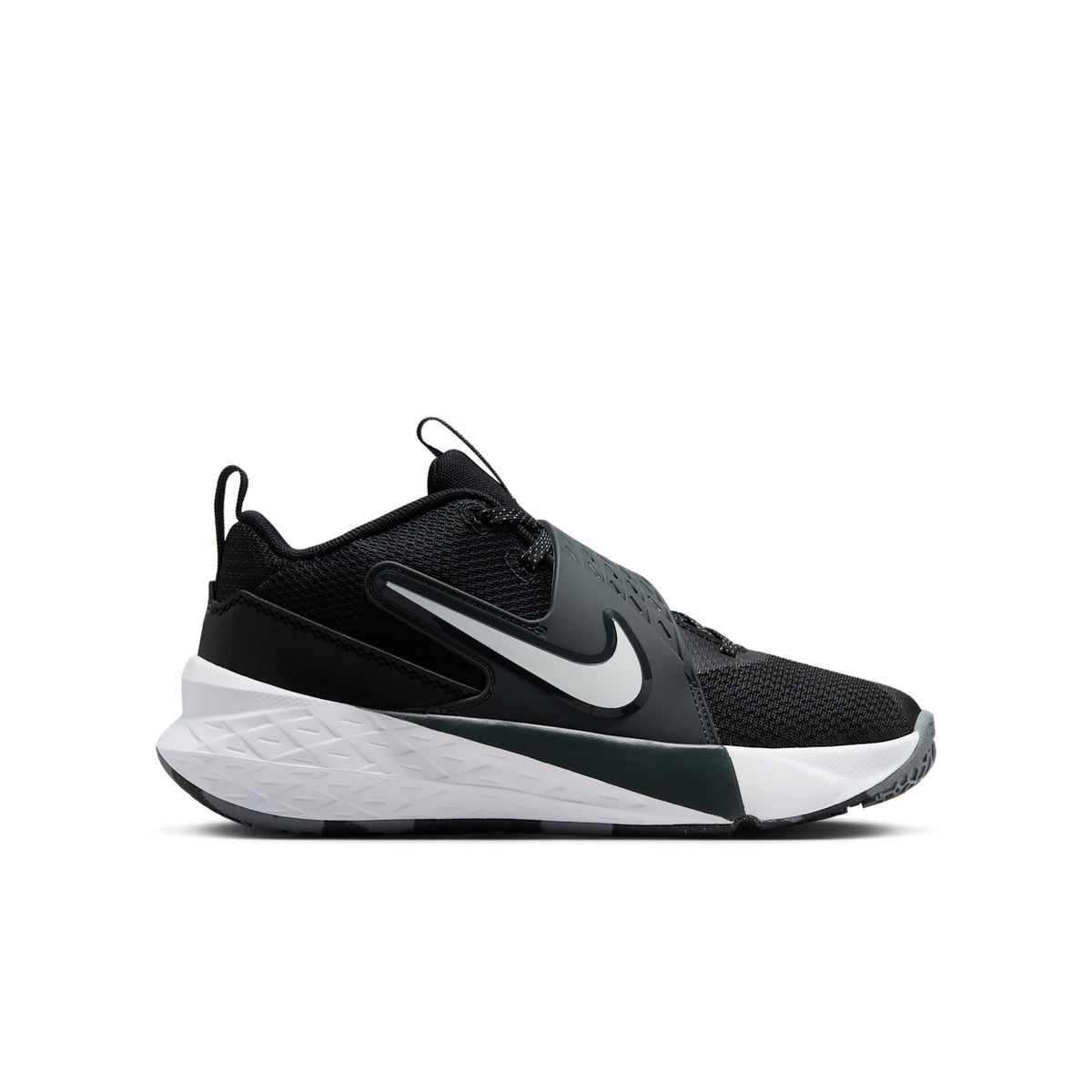 Nike Team Hustle D 12 Basketbalschoenen Kids Zwart - foto 1
