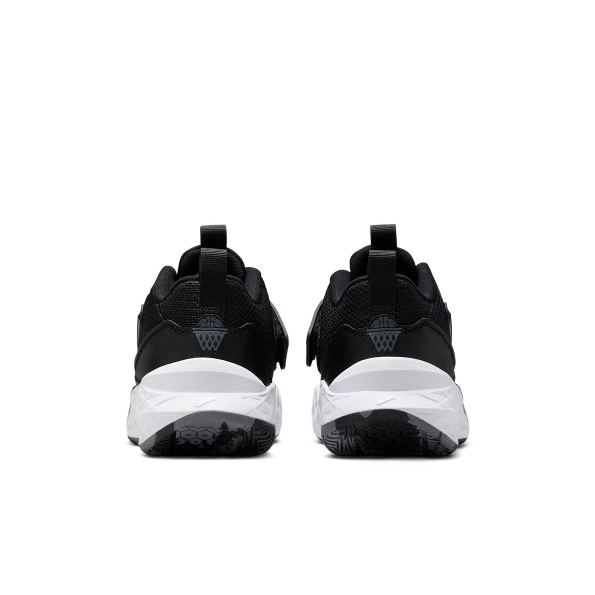 Nike Team Hustle D 12 Basketbalschoenen Kids Zwart - foto 5