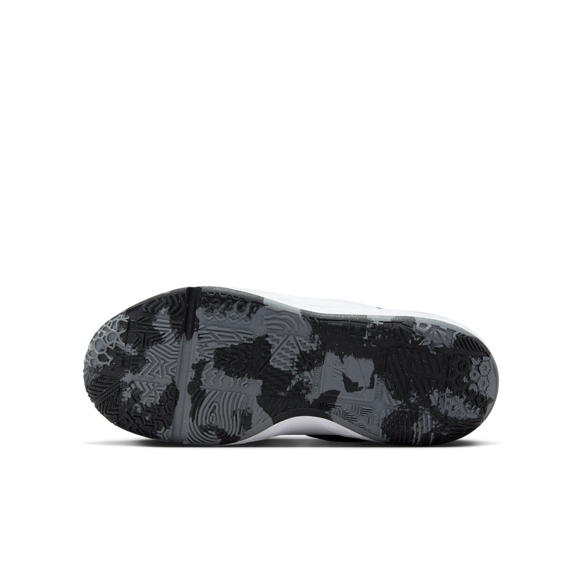 Nike Team Hustle D 12 Basketbalschoenen Kids Zwart - foto 2