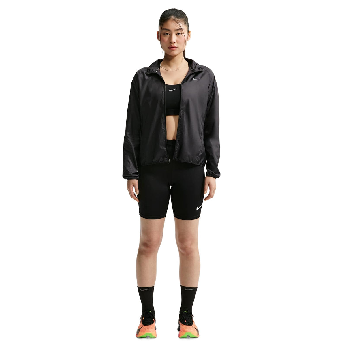 Nike Tempo Repel Hardloopjas Dames Zwart