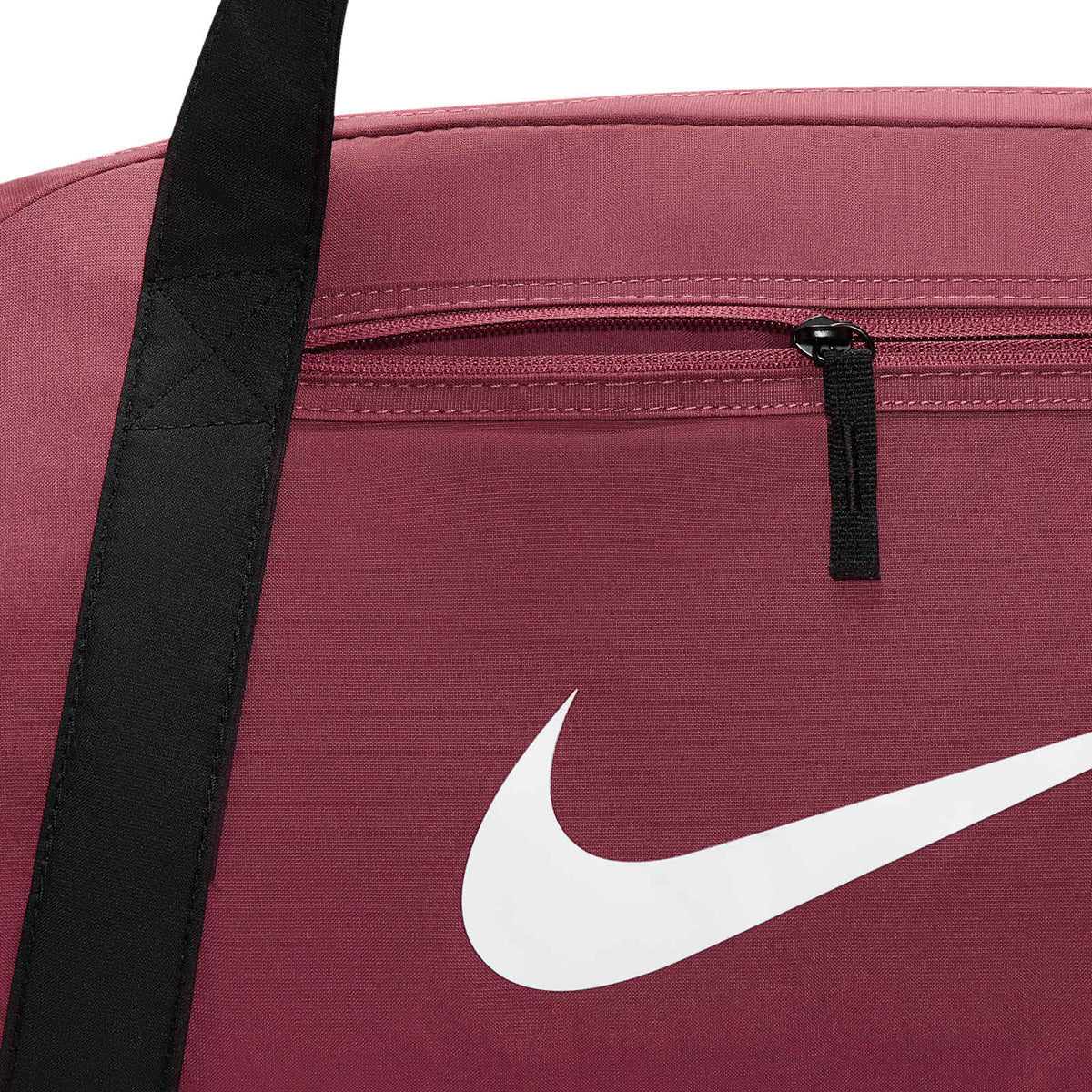 Nike Gym Club Sporttas (24L) Roze - detail logo