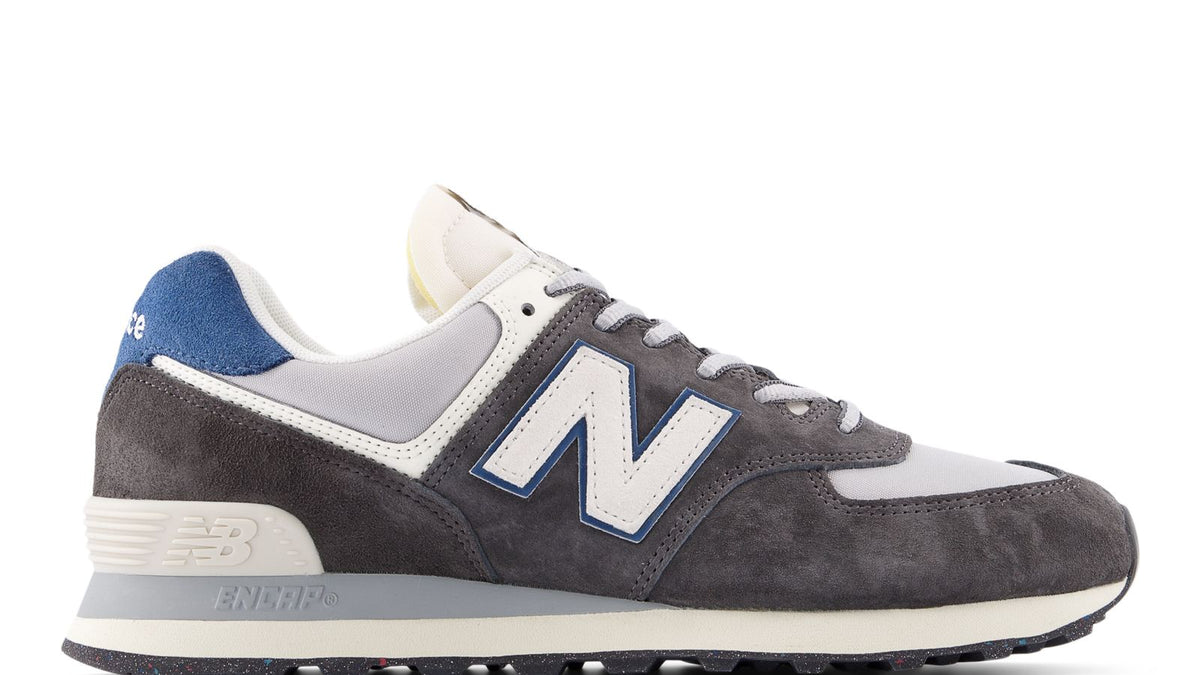 New Balance 574 Sneakers Heren Zwart/Grijs