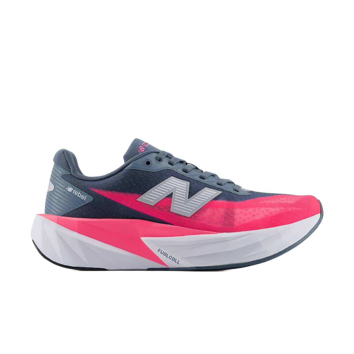 New Balance FuelCell Rebel v5 Hardloopschoenen Dames Blauw/Roze