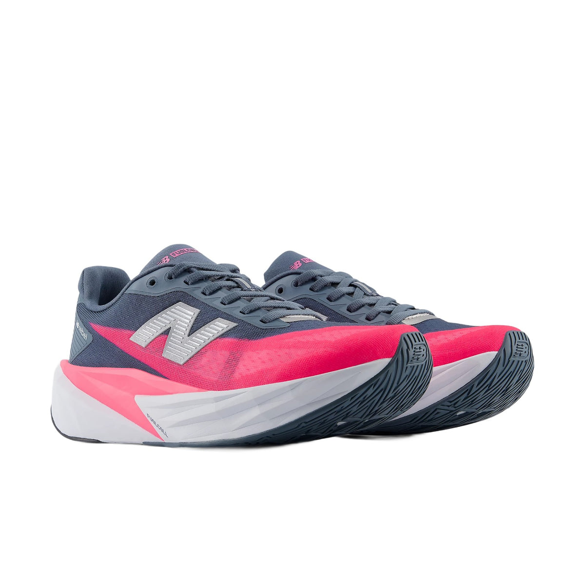 New Balance FuelCell Rebel v5 Hardloopschoenen Dames Blauw/Roze
